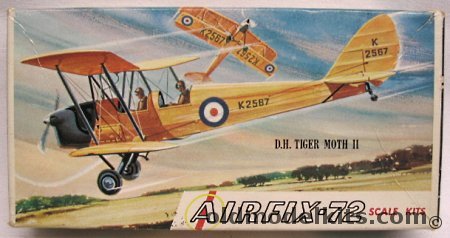 Airfix 1/72 DH Tiger Moth II - Craftmaster Issue, 4-29 plastic model kit